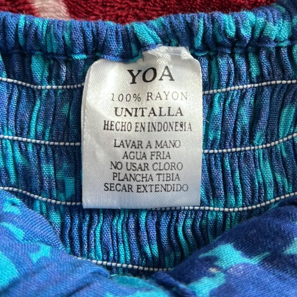 EUC Mexican Boho Pattern Maxi Dress - Size XS - Picture 7 of 8